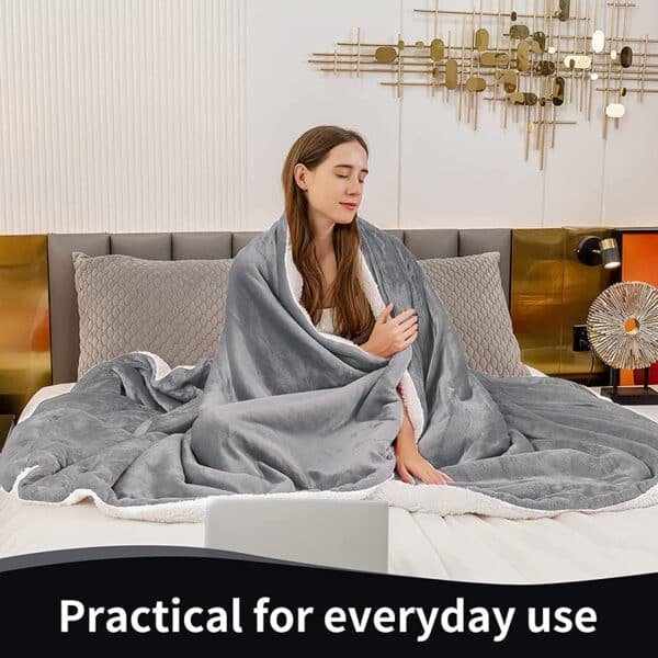 large christmas fleece blankets