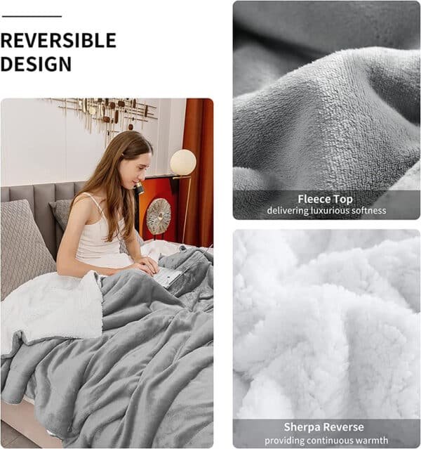 large christmas fleece blankets