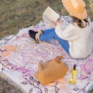 logo picnic blanket