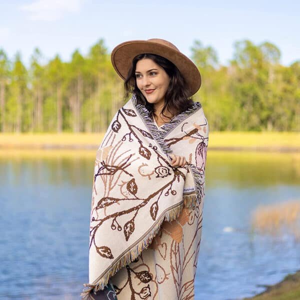 logo picnic blanket