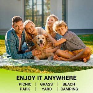 logo picnic blanket