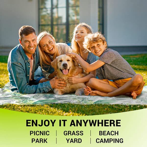 logo picnic blanket