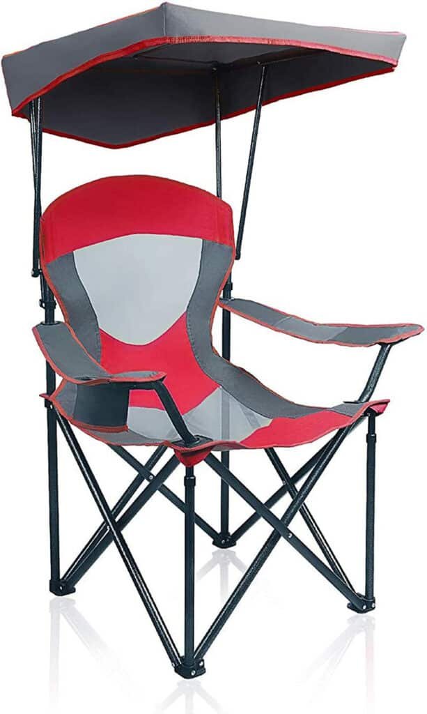 Outdoor Folding Chairs with Canopy