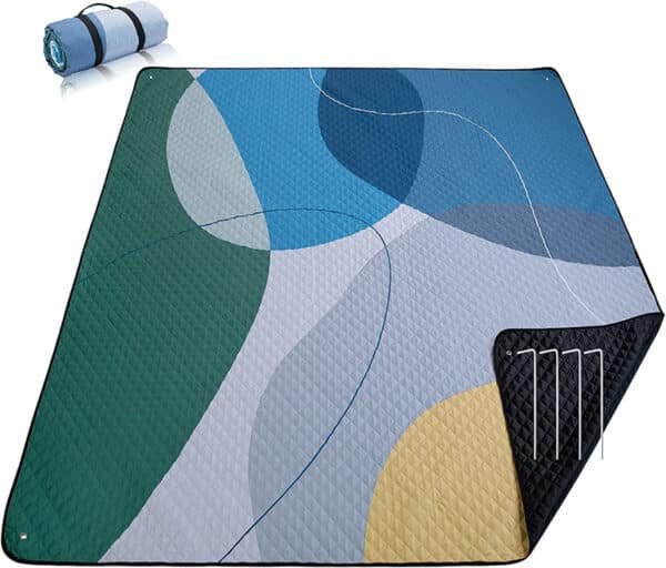 logo picnic blanket