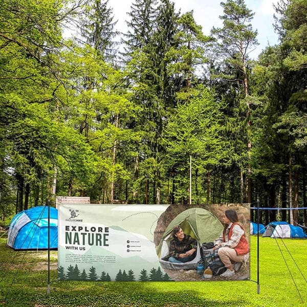 large sign holder stand