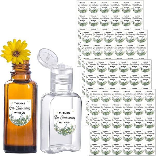 personalized hand sanitizer wedding favors