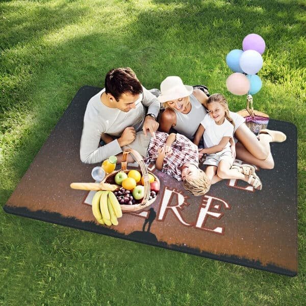 padded picnic blanket