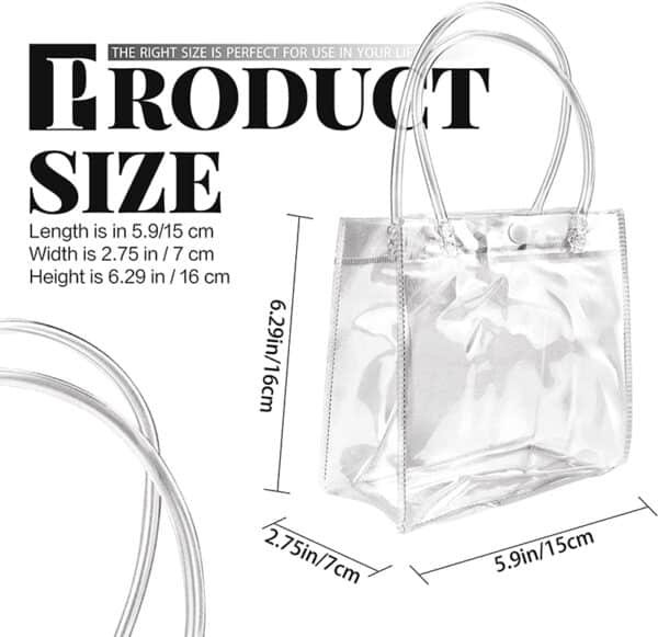 plastic gift bags with handles