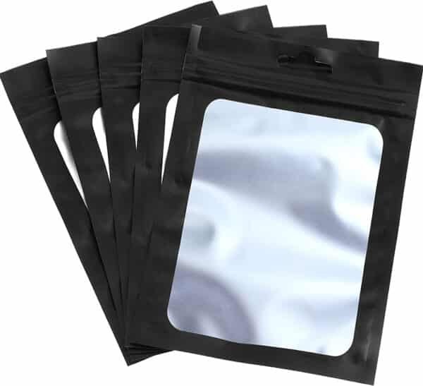 plastic resealable bags