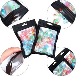 plastic resealable bags