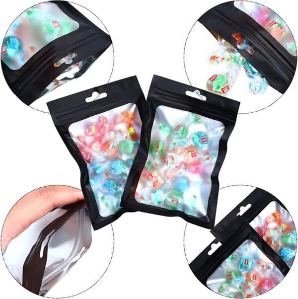 plastic resealable bags