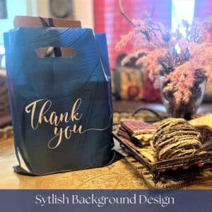 plastic shopping bags with logo