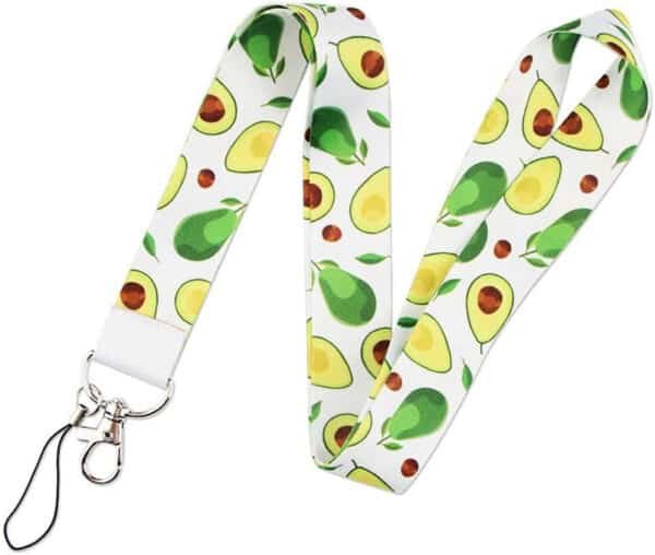 pink lanyard for keys
