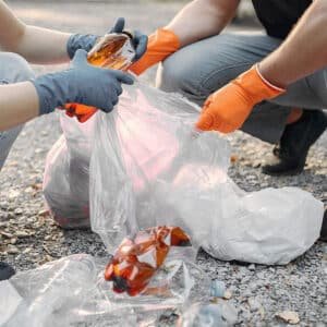 recycling clear plastic bags
