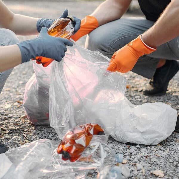 recycling clear plastic bags