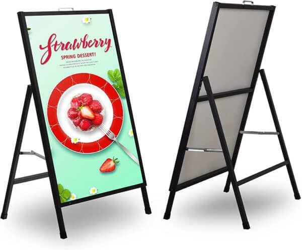 self standing banners