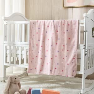 tied fleece blanket