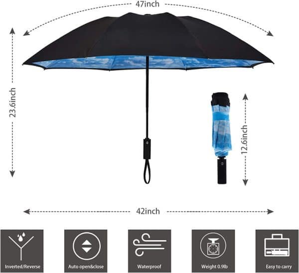 auto open and close umbrella