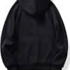 black graphic hoodies