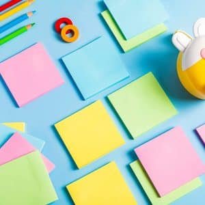 large custom sticky notes