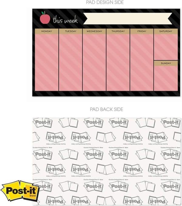 large custom sticky notes