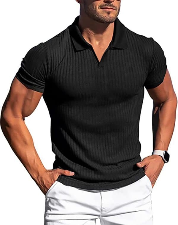 polo neck t shirts