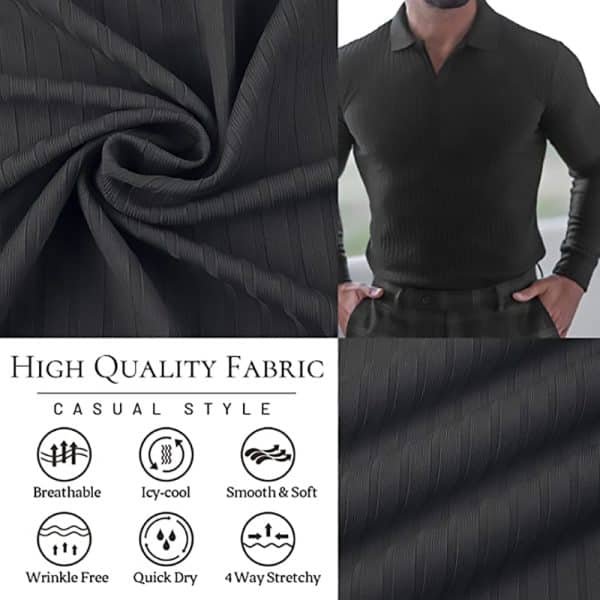 polo neck t shirts