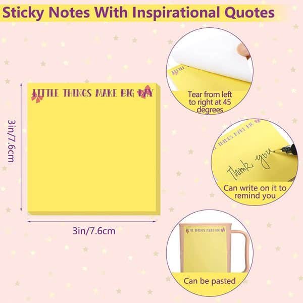 large custom sticky notes