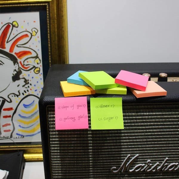 large custom sticky notes