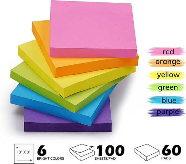 large custom sticky notes