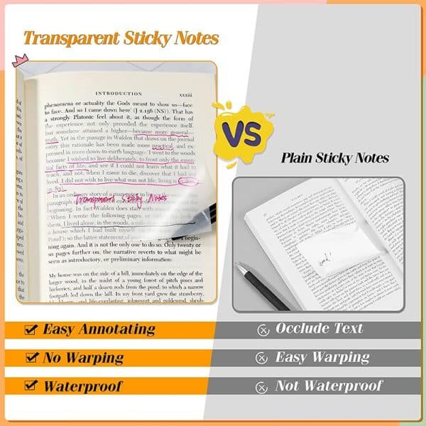 large custom sticky notes