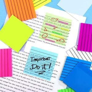 large custom sticky notes