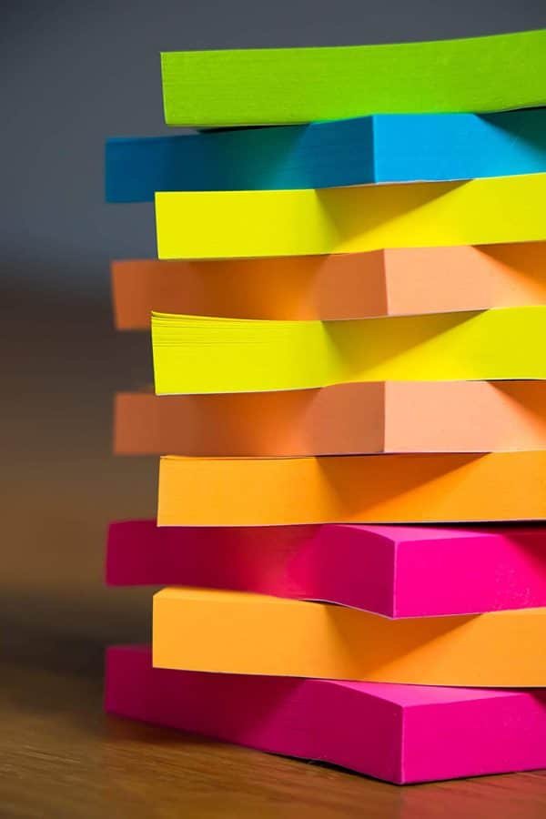 large custom sticky notes