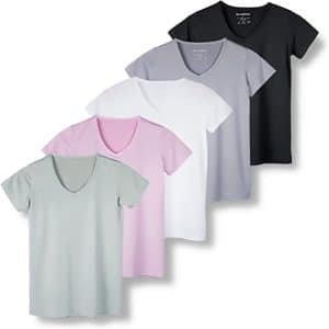 black and white striped t shirt womens