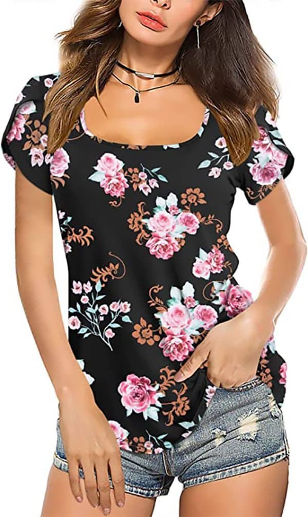 black and white striped t shirt womens