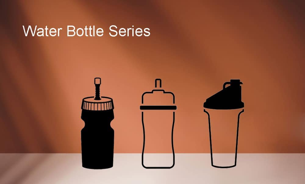 water bottle series for promotional
