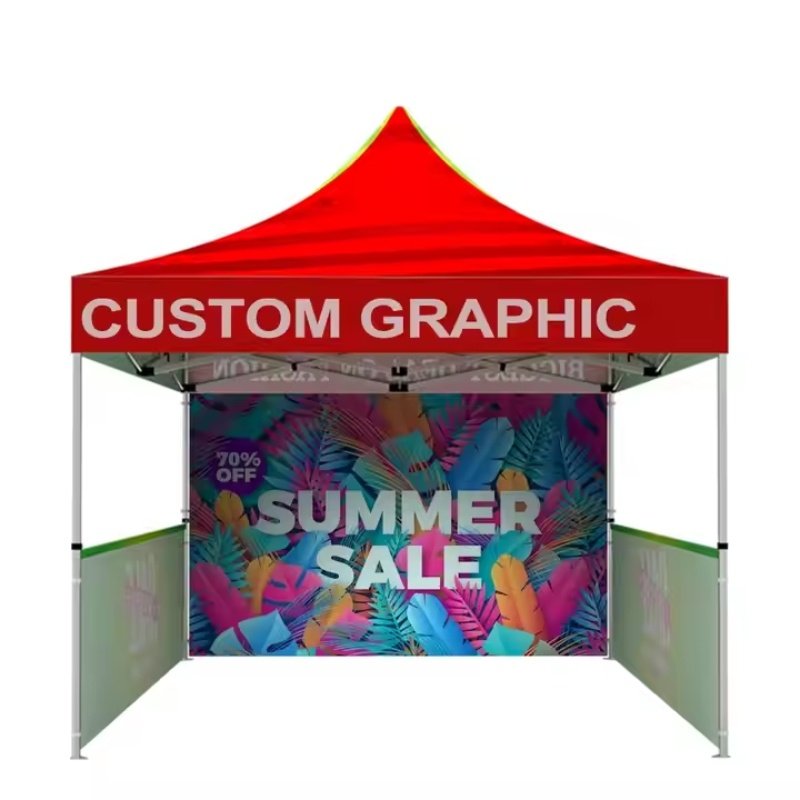 custom vendor tent