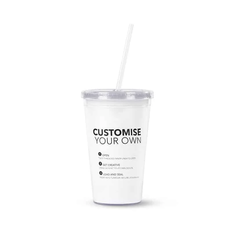 Custom drinkware cups, bottles and tumblers