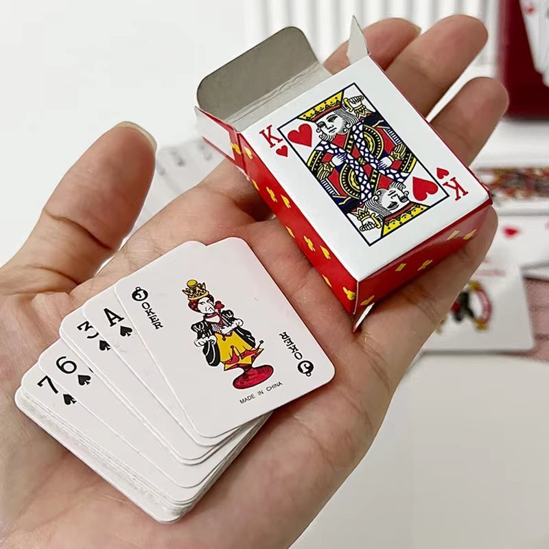 playing cards with photos on them
