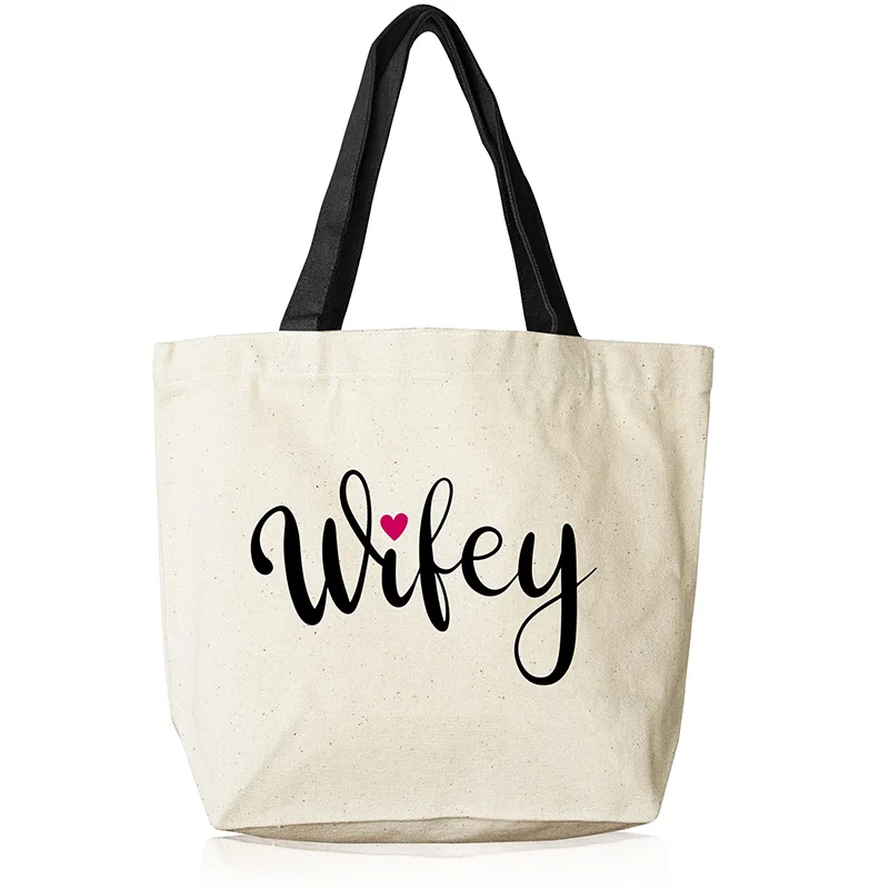 Custom tote bags with logo