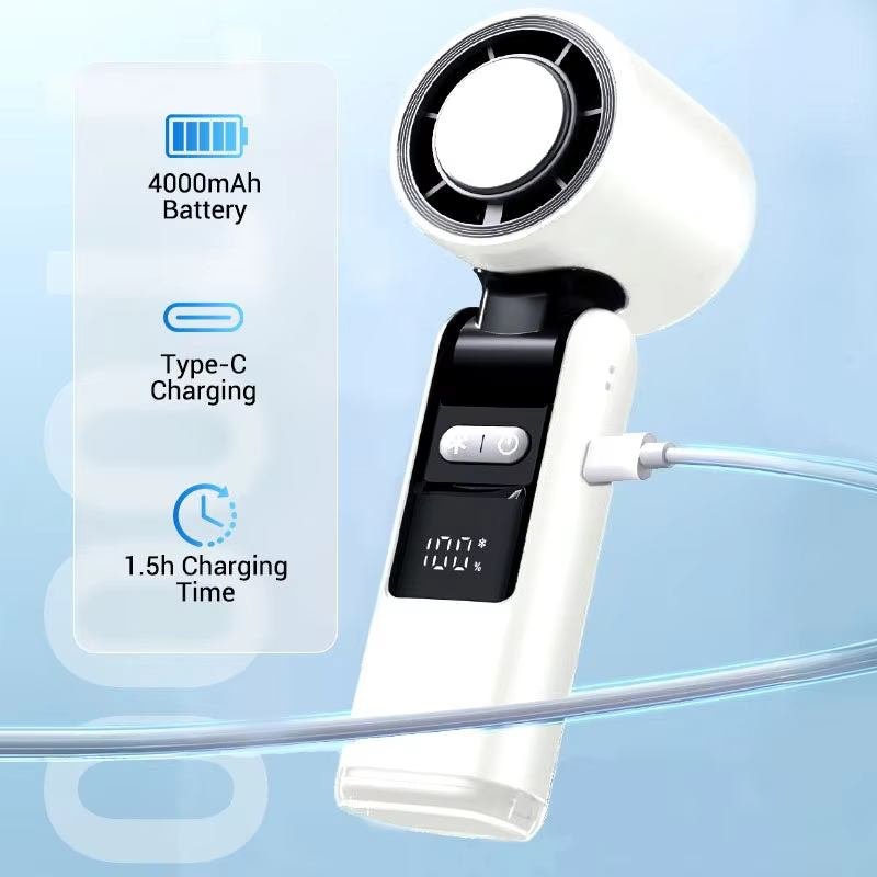 baskılı eller yelpazesi