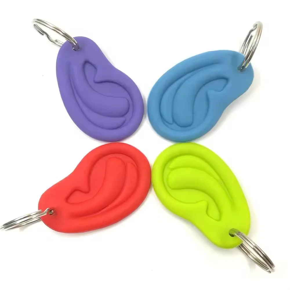 custom cattle ear tag keychains