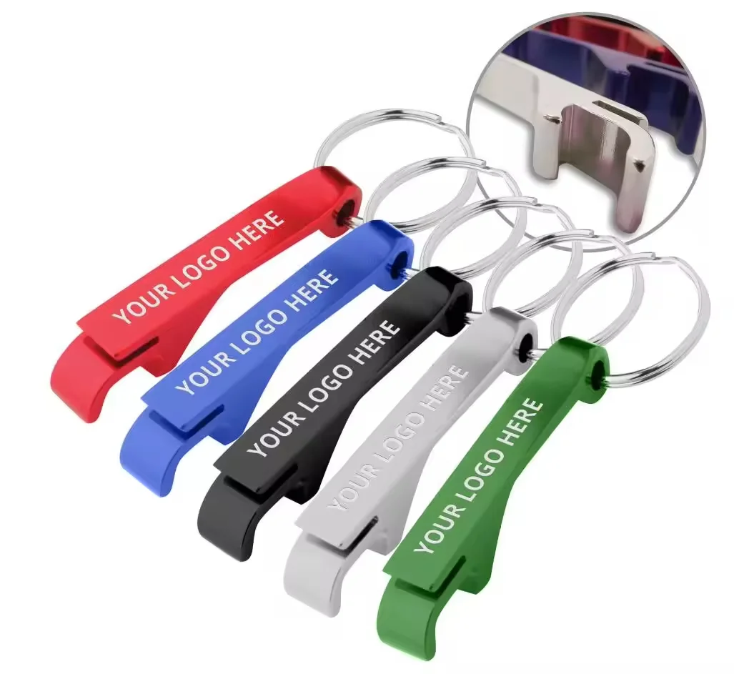 custom logo keychain bottle openers