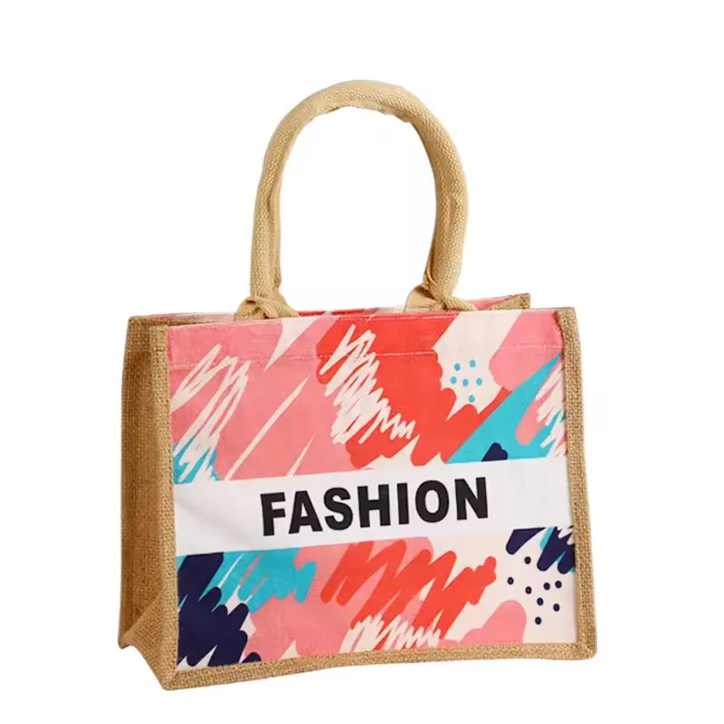 custom printed jute bags