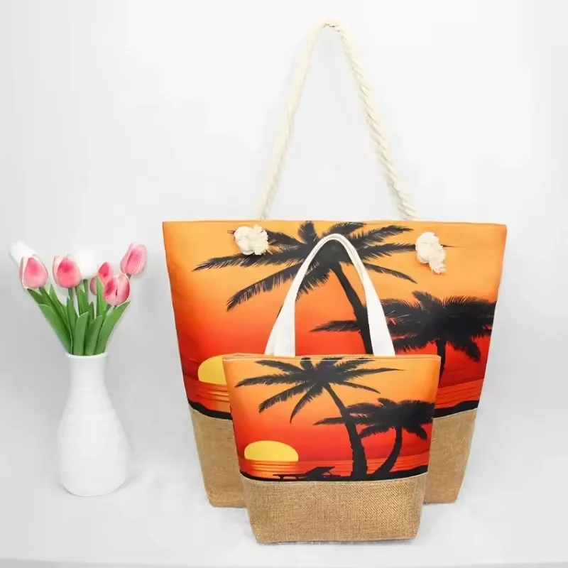 customized sun jute bags