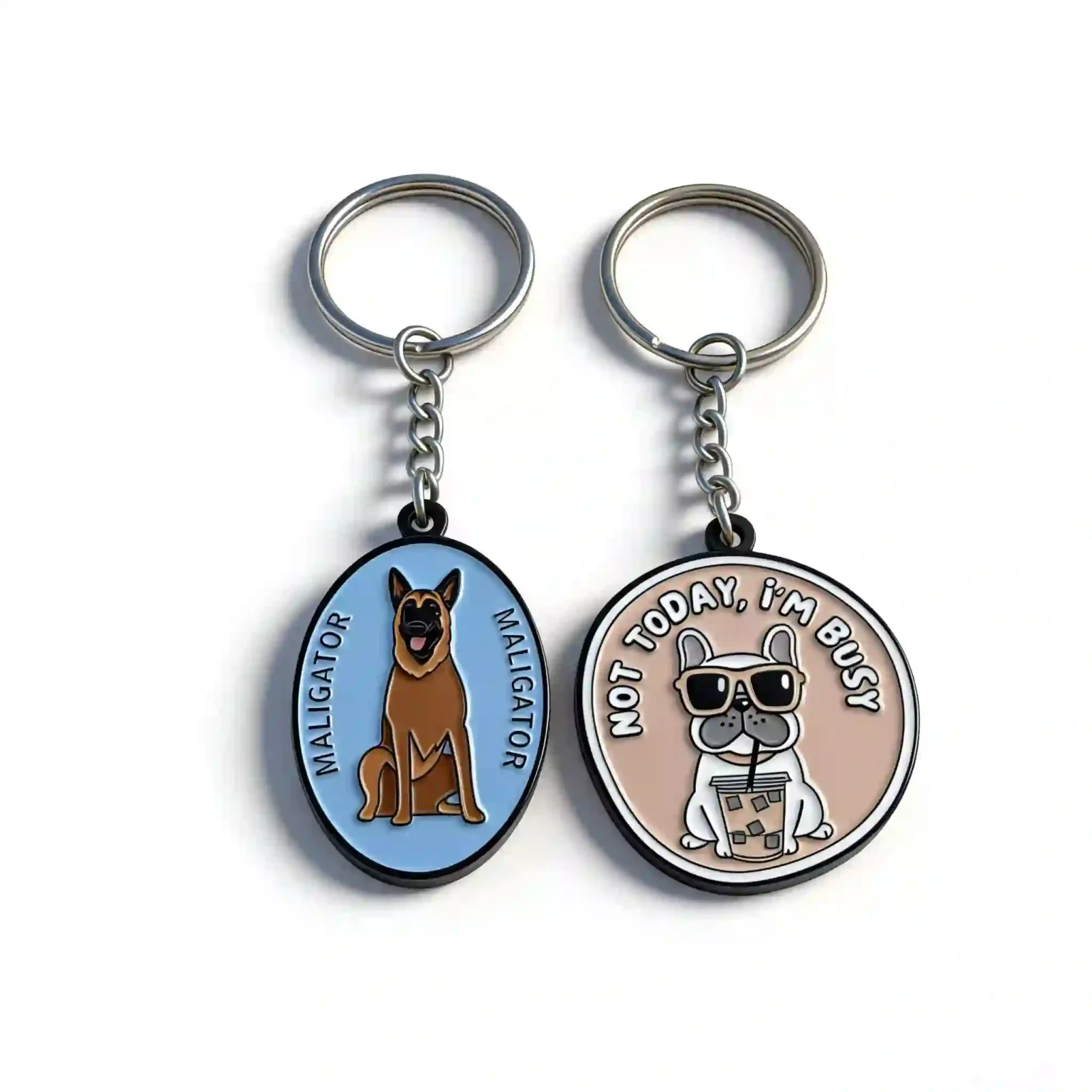 dog tag keychain custom