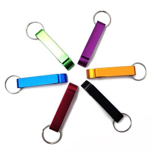 Custom Blue Bottle Opener Keychain in china custom blue bottle opener keychain in china
