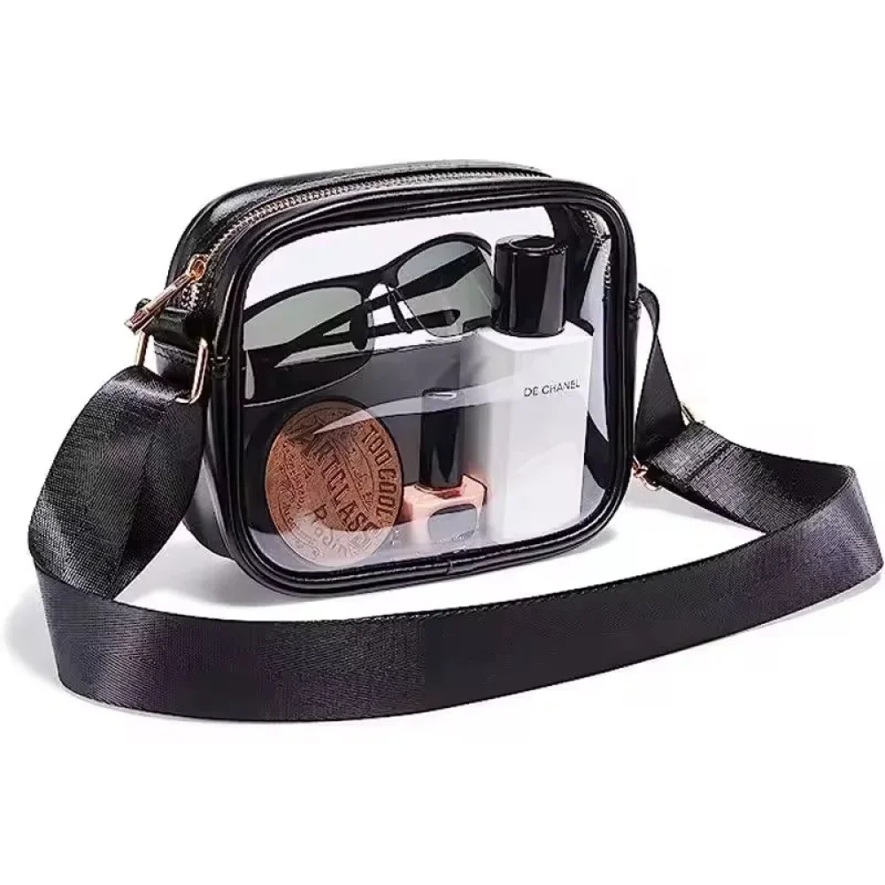 custom clear crossbody bag