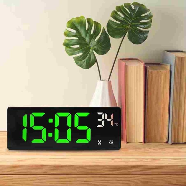 custom digital clock