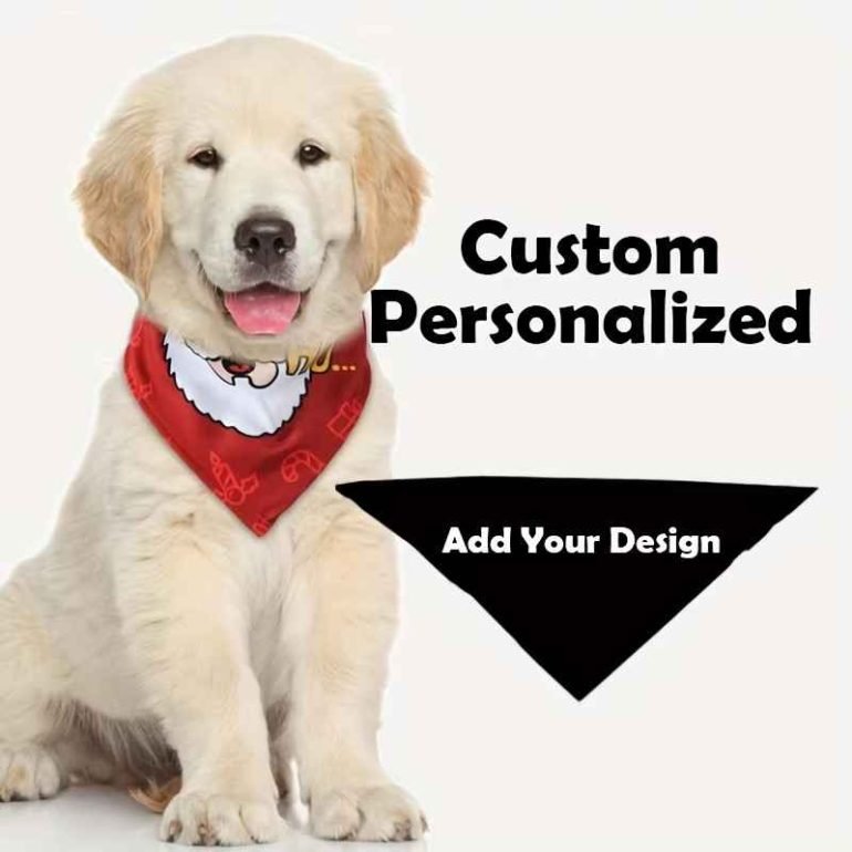 custom dog bandana